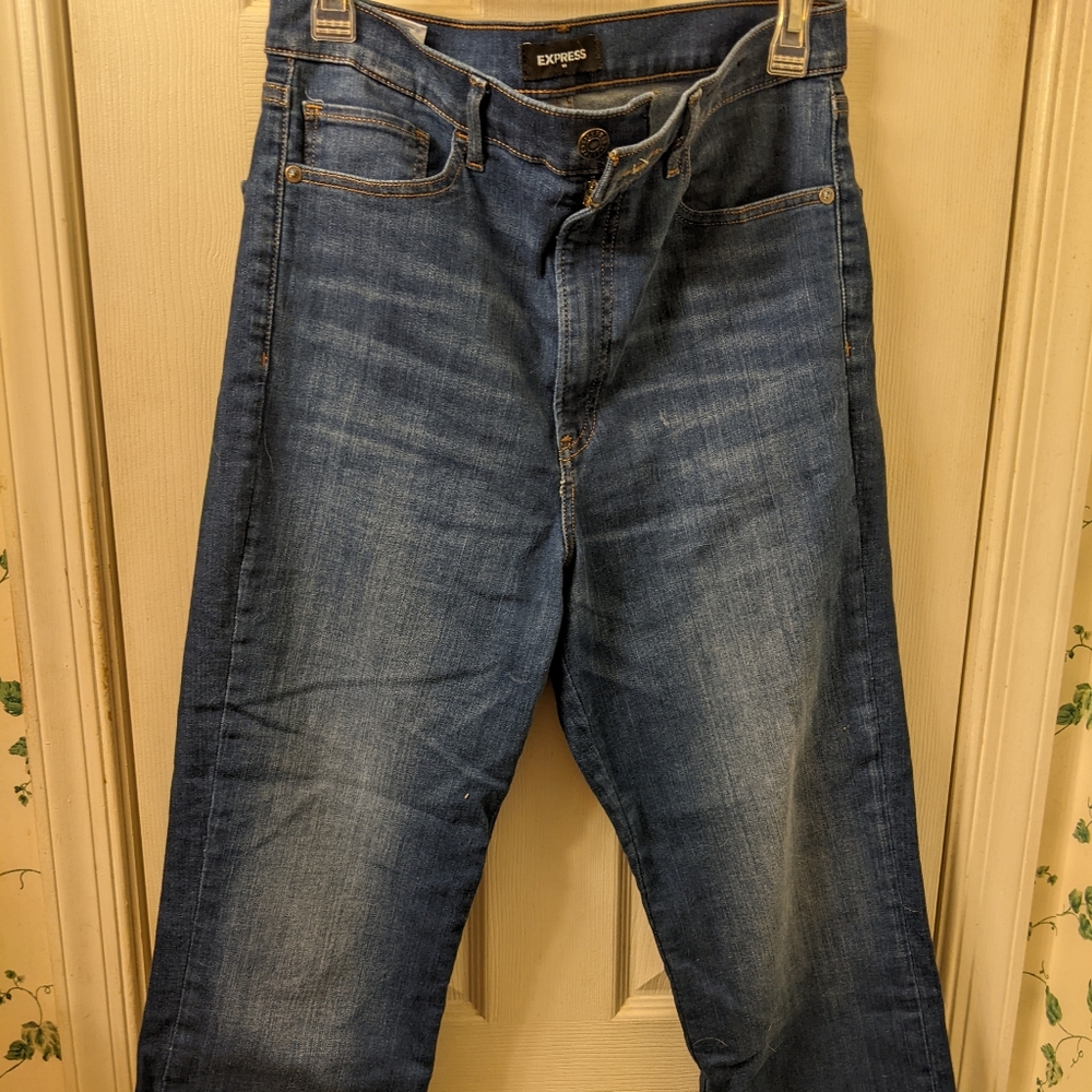 Express straight jeans